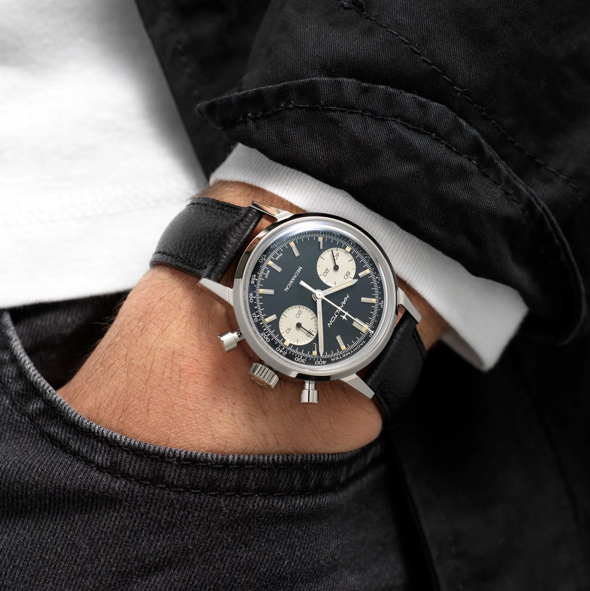 American Classic Black Strap 20mm