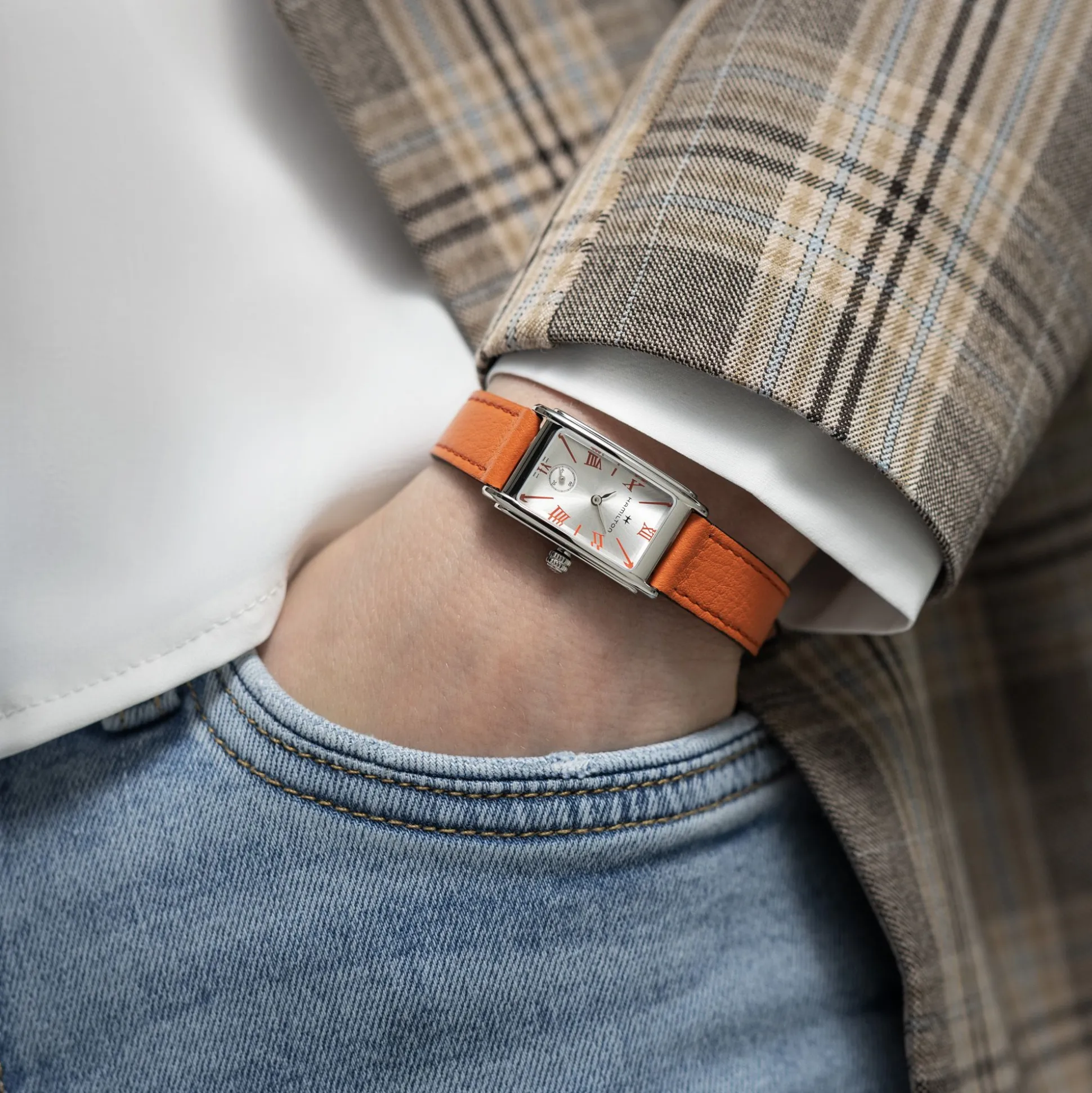 American Classic Orange Strap 14mm