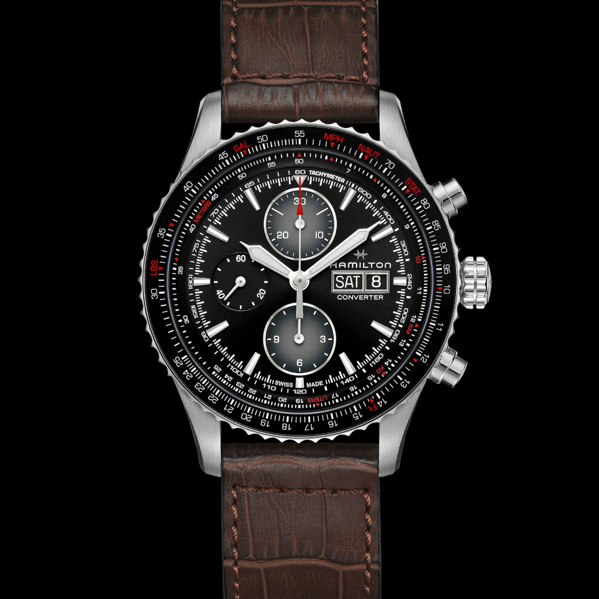 Khaki Aviation Converter Auto Chrono