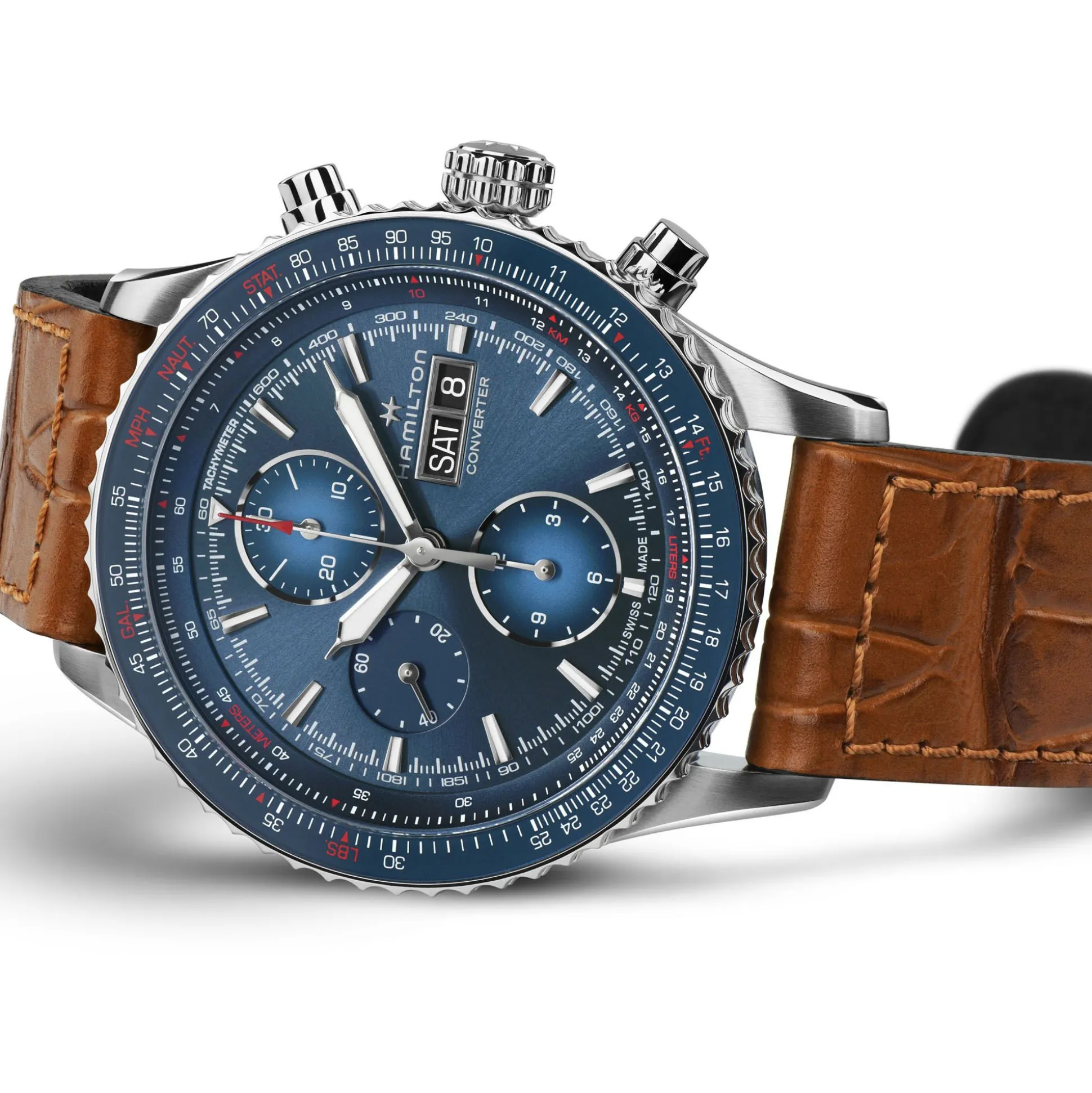 Khaki Aviation Converter Auto Chrono