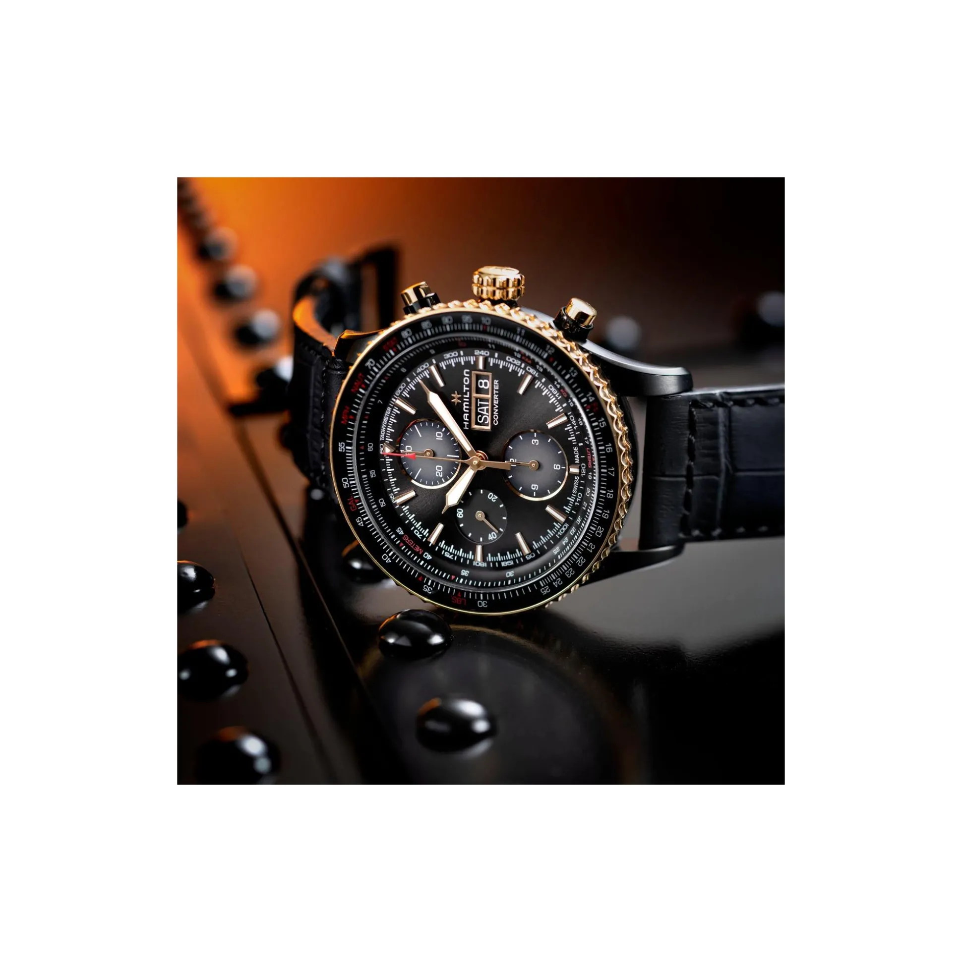 Khaki Aviation Converter Auto Chrono