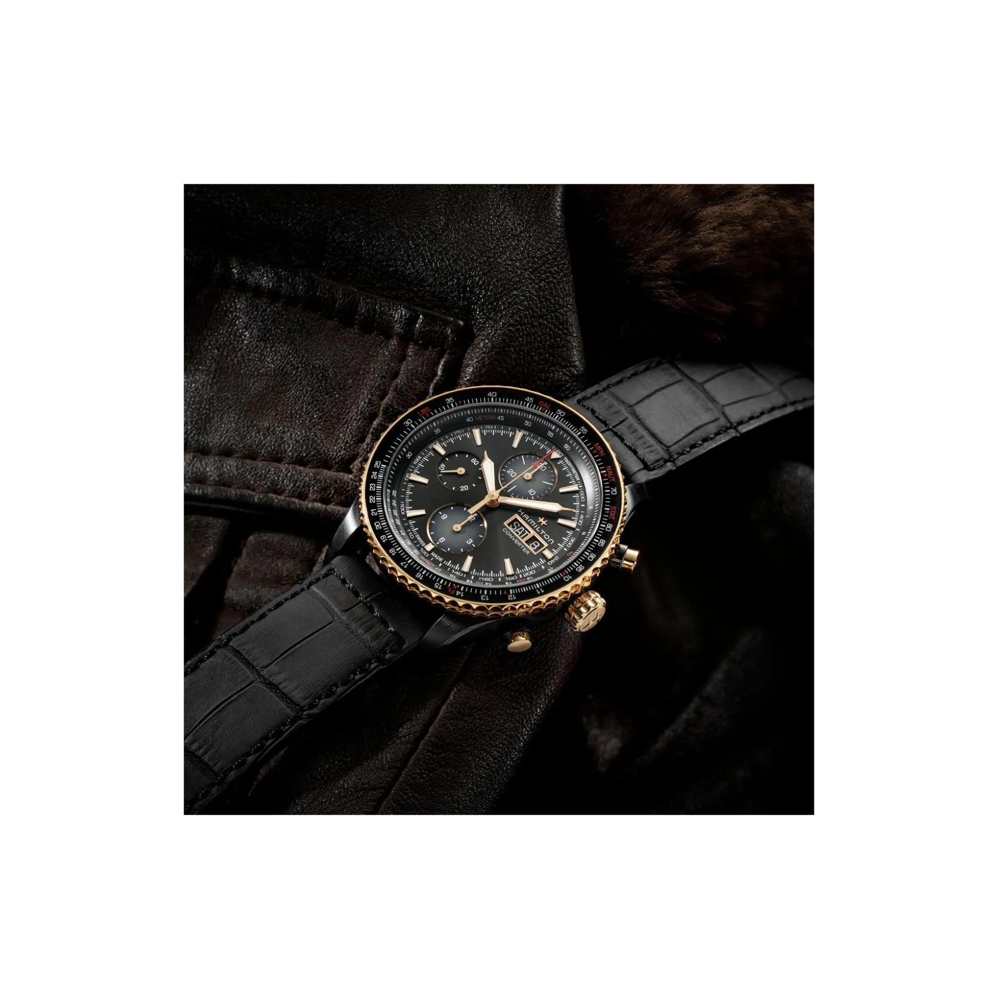 Khaki Aviation Converter Auto Chrono