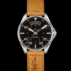Khaki Aviation Day Date Auto