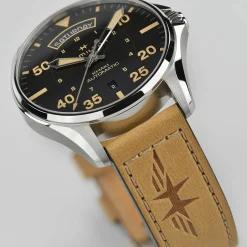 Khaki Aviation Day Date Auto