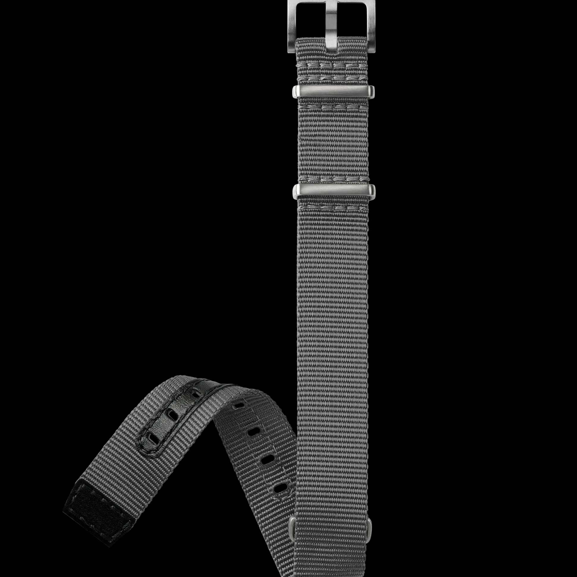 Khaki Aviation GREY STRAP 18mm