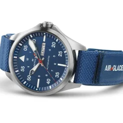 Khaki Aviation Pilot Day Date Auto - Air-Glaciers Edition