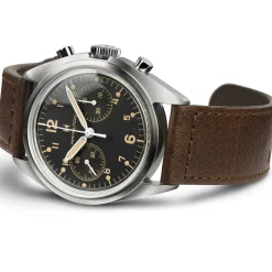 Khaki Aviation Pilot Pioneer Mechanical Chrono