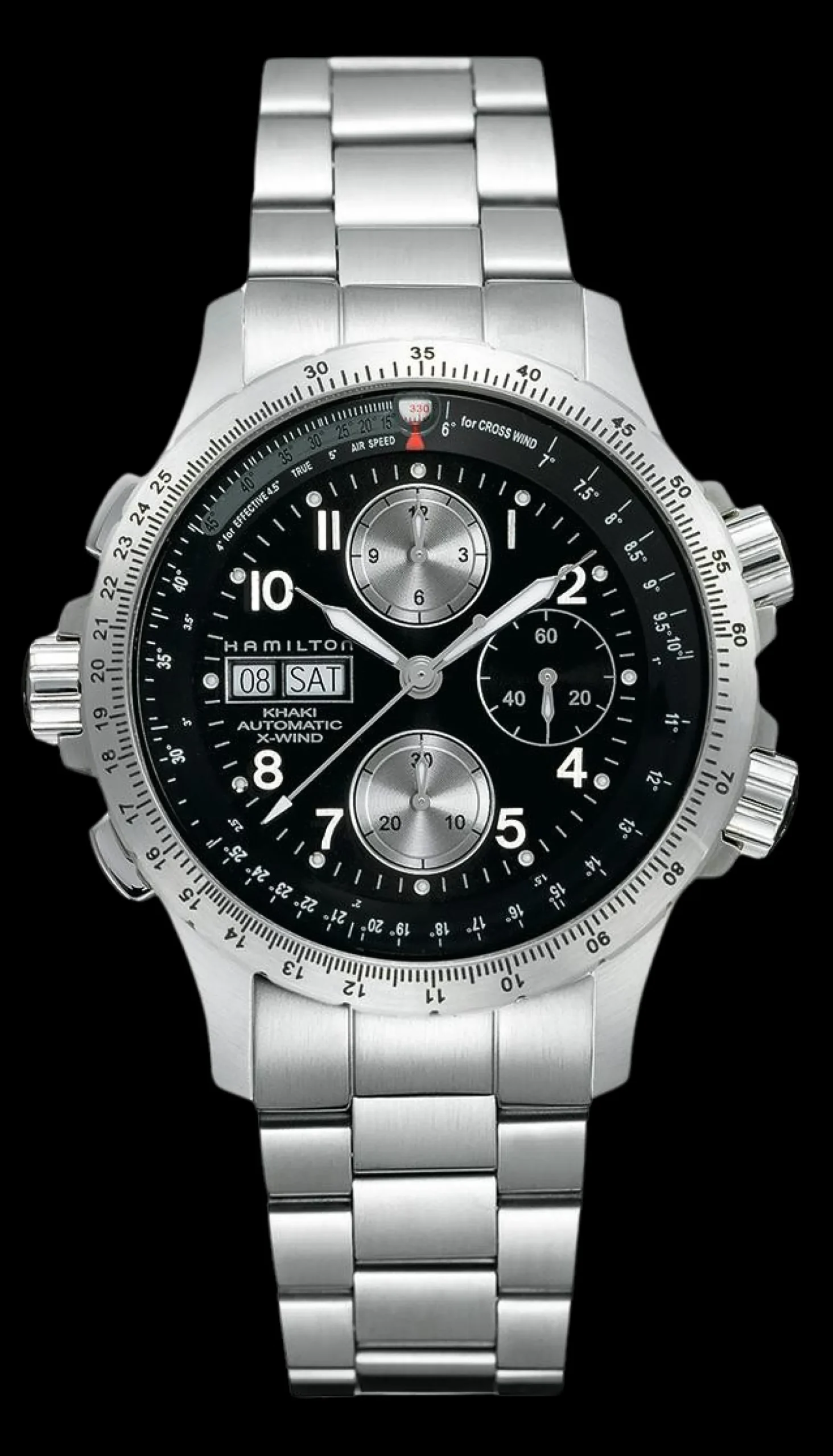 Khaki Aviation X-Wind Auto Chrono