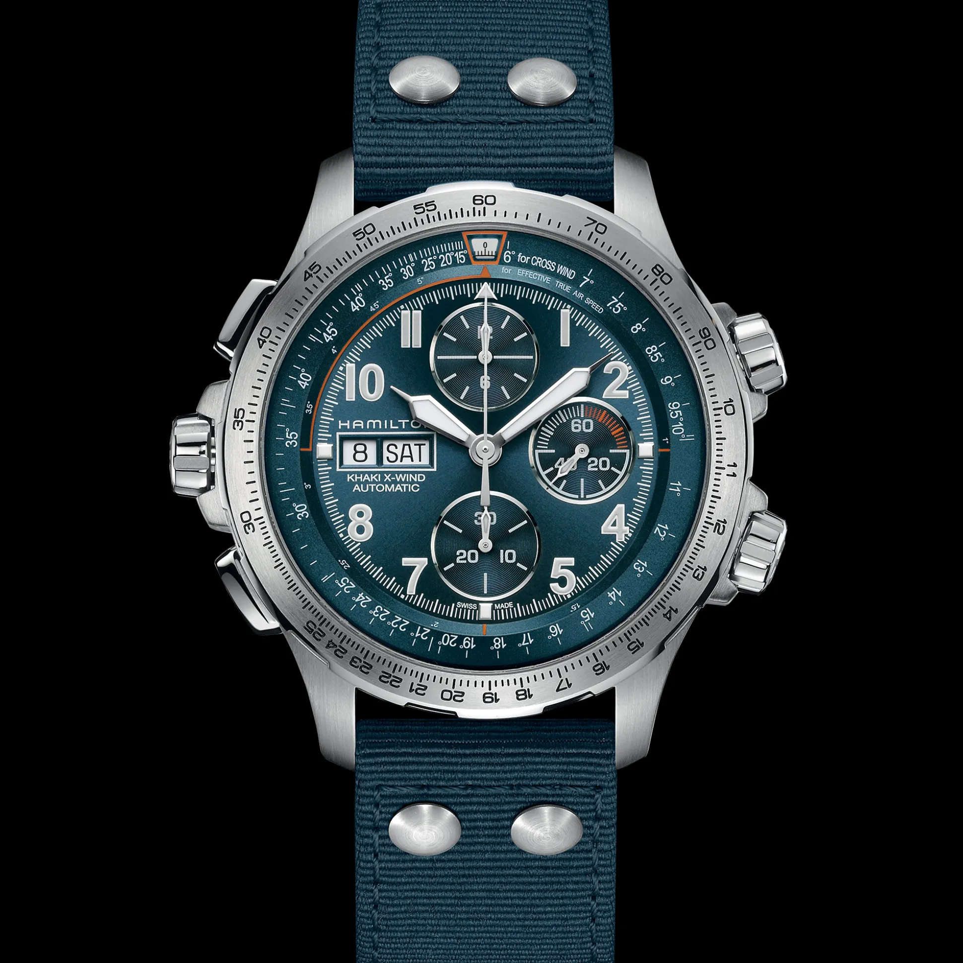 Khaki Aviation X-Wind Auto Chrono
