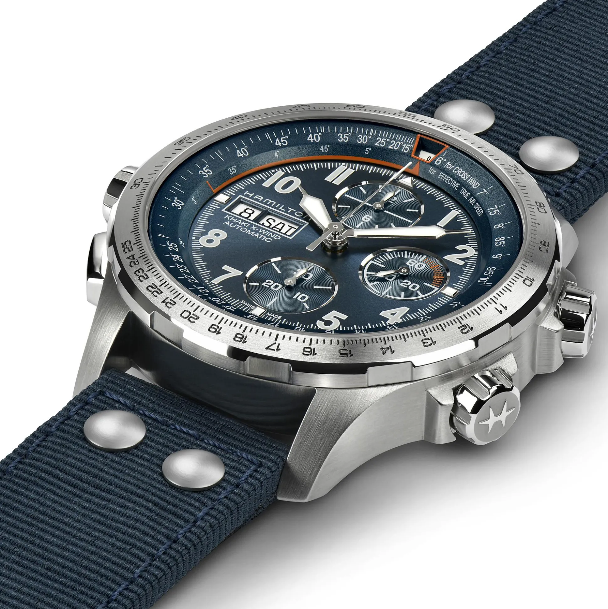 Khaki Aviation X-Wind Auto Chrono