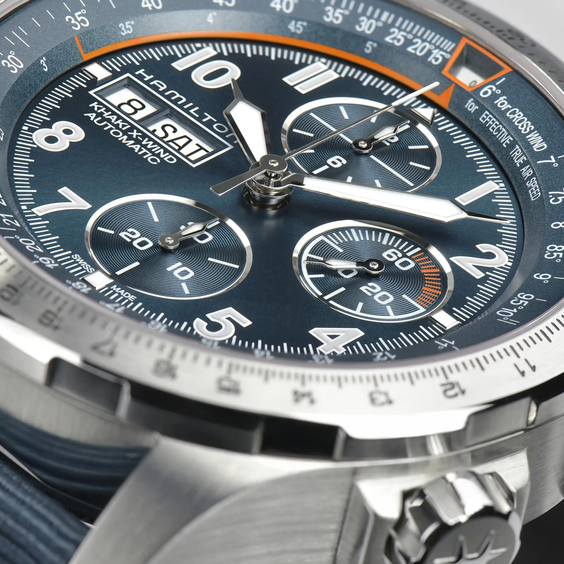 Khaki Aviation X-Wind Auto Chrono
