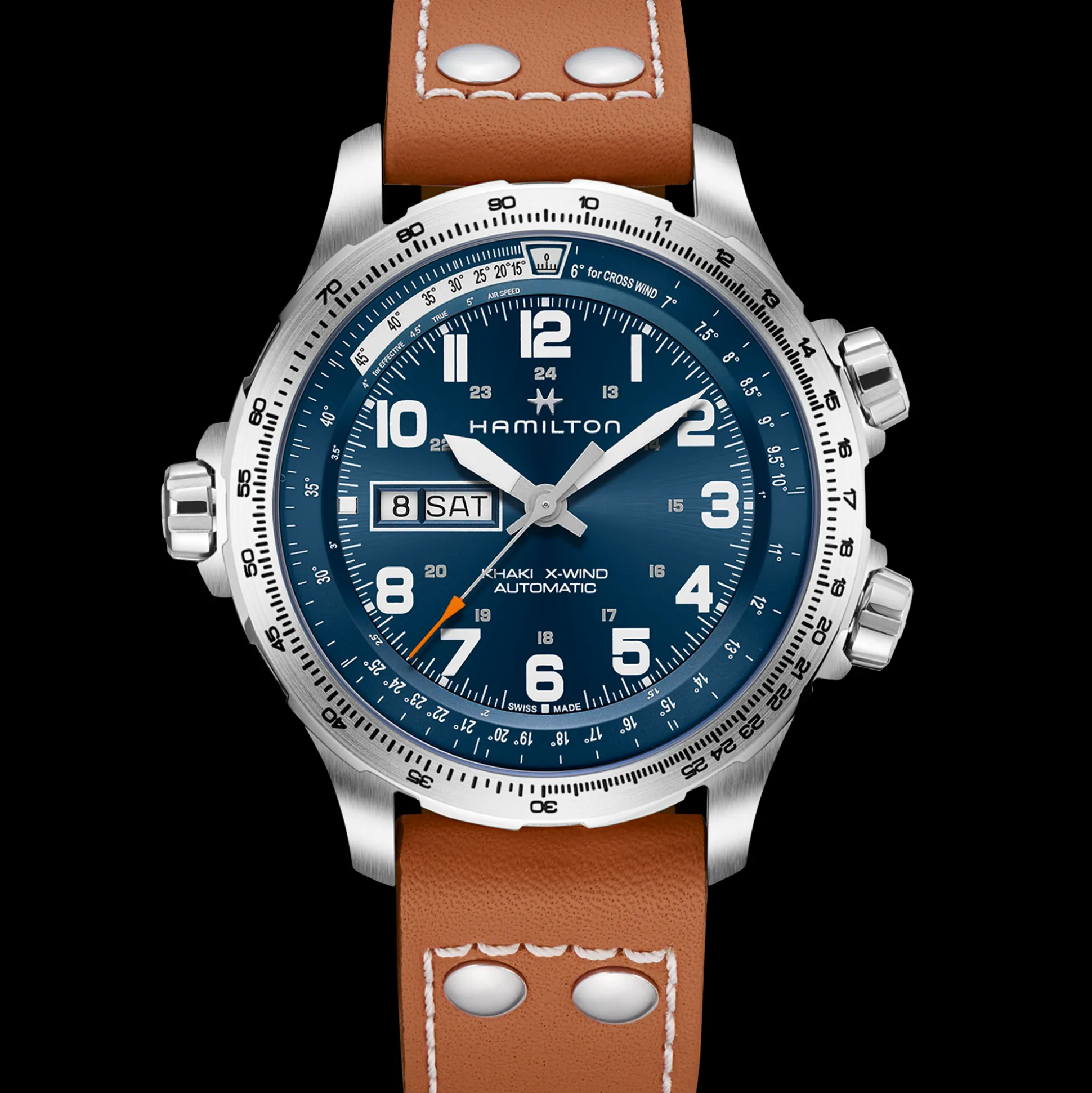 Khaki Aviation X-Wind Day Date Auto