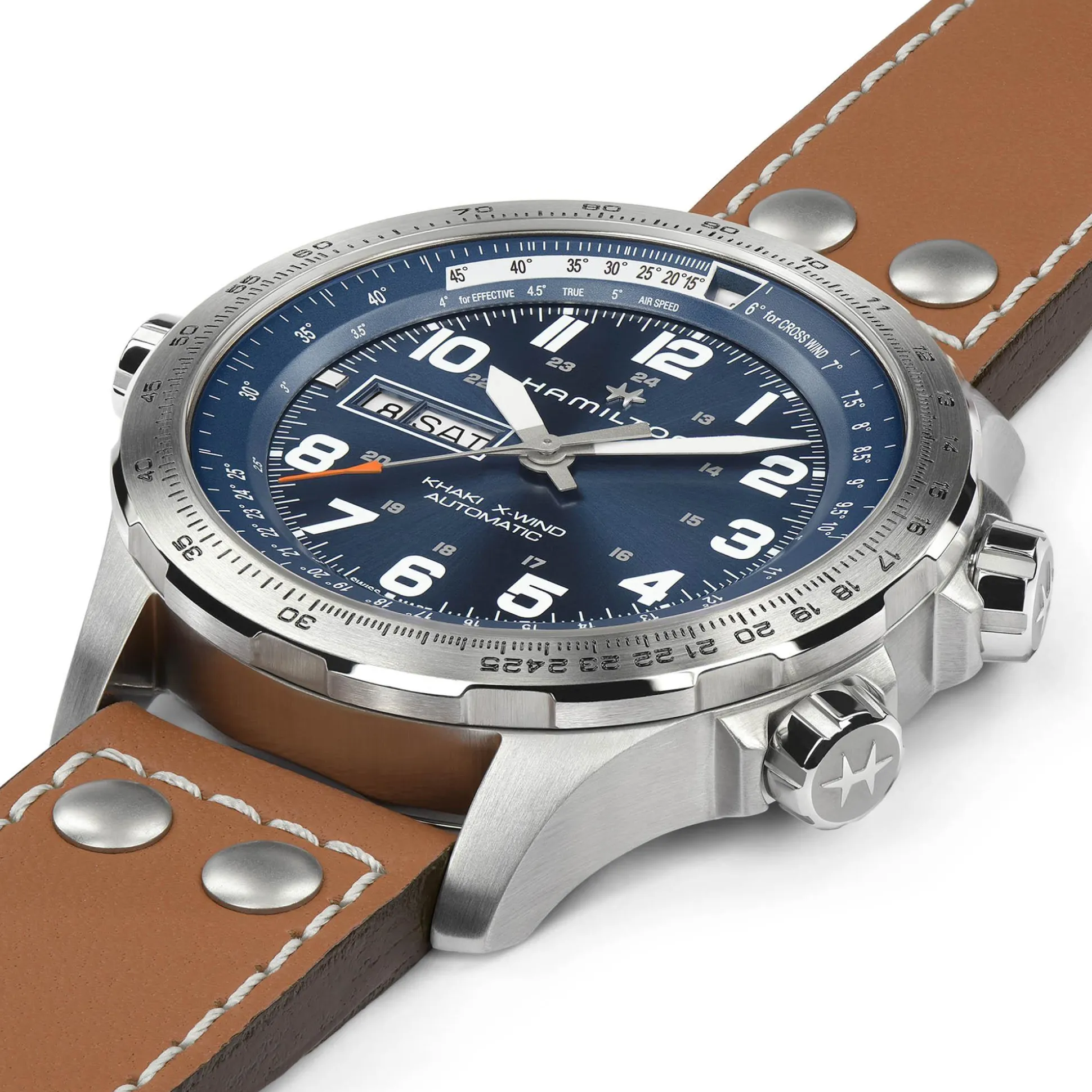 Khaki Aviation X-Wind Day Date Auto