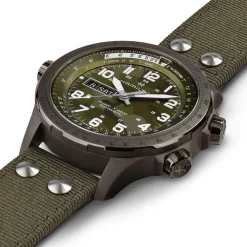 Khaki Aviation X-Wind Day Date Auto