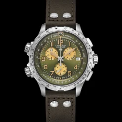 Khaki Aviation X-Wind GMT Chrono Quartz