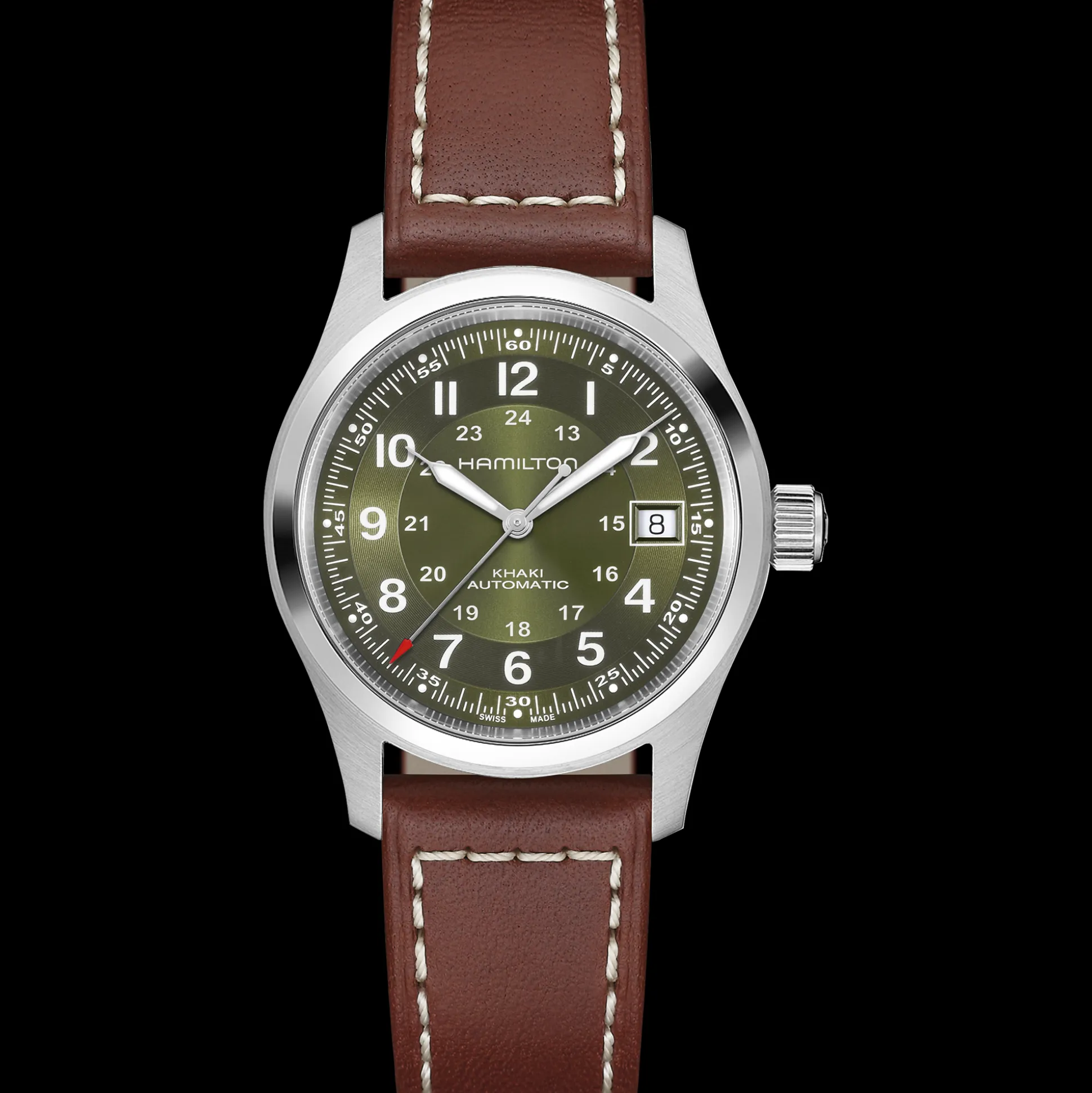 Khaki Field Auto 38mm