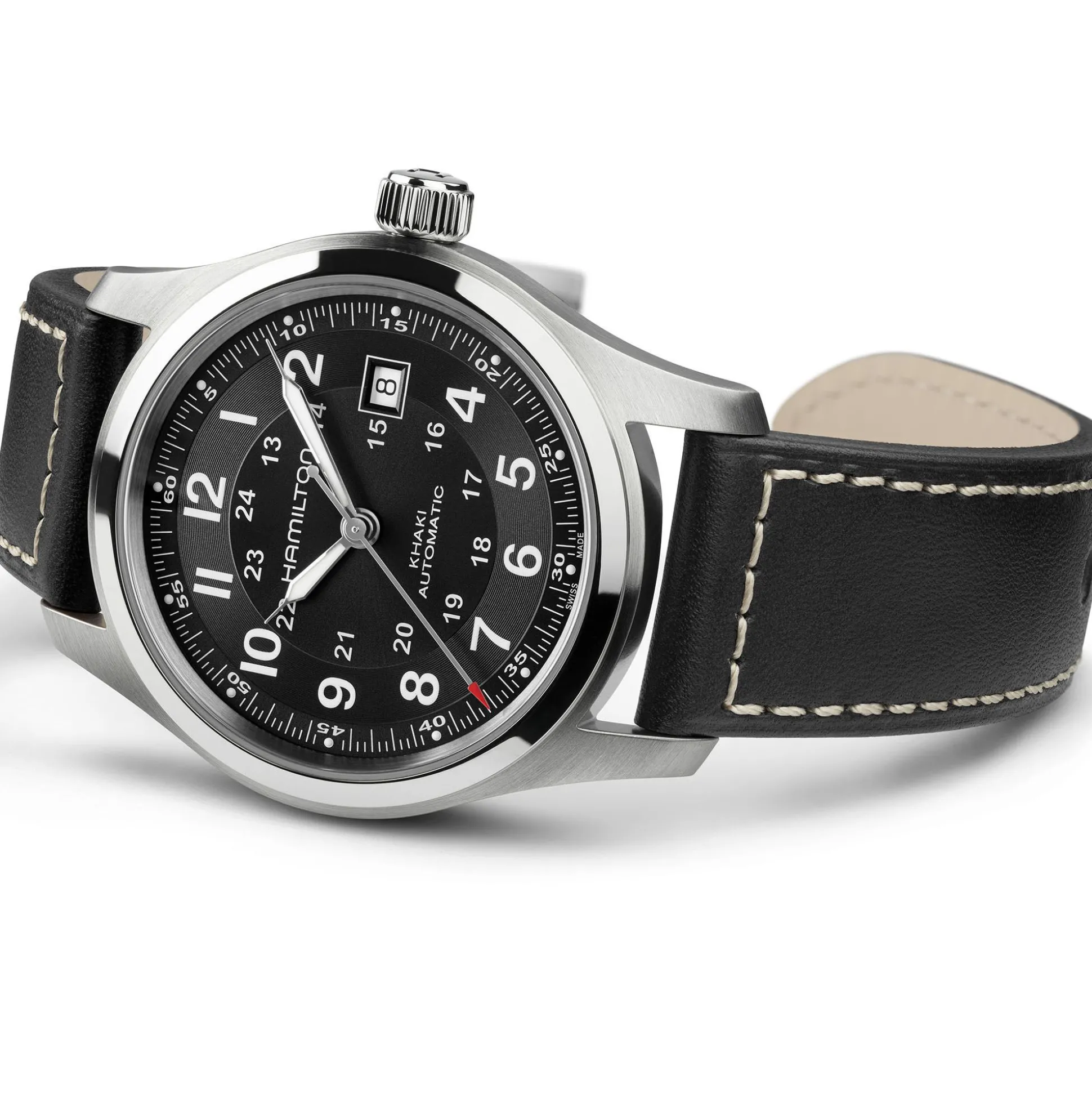 Khaki Field Auto 42 mm
