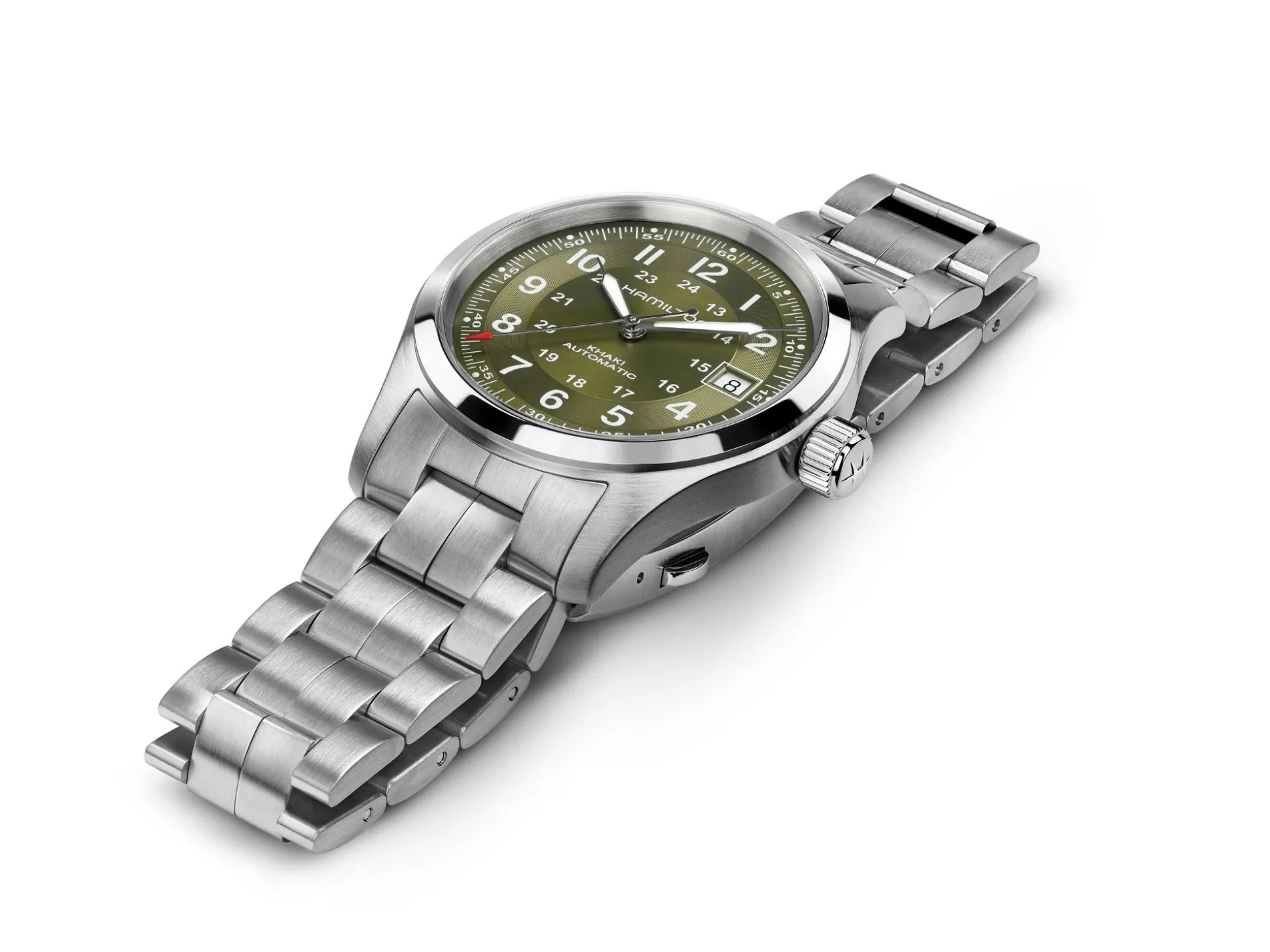Khaki Field Auto 38 mm