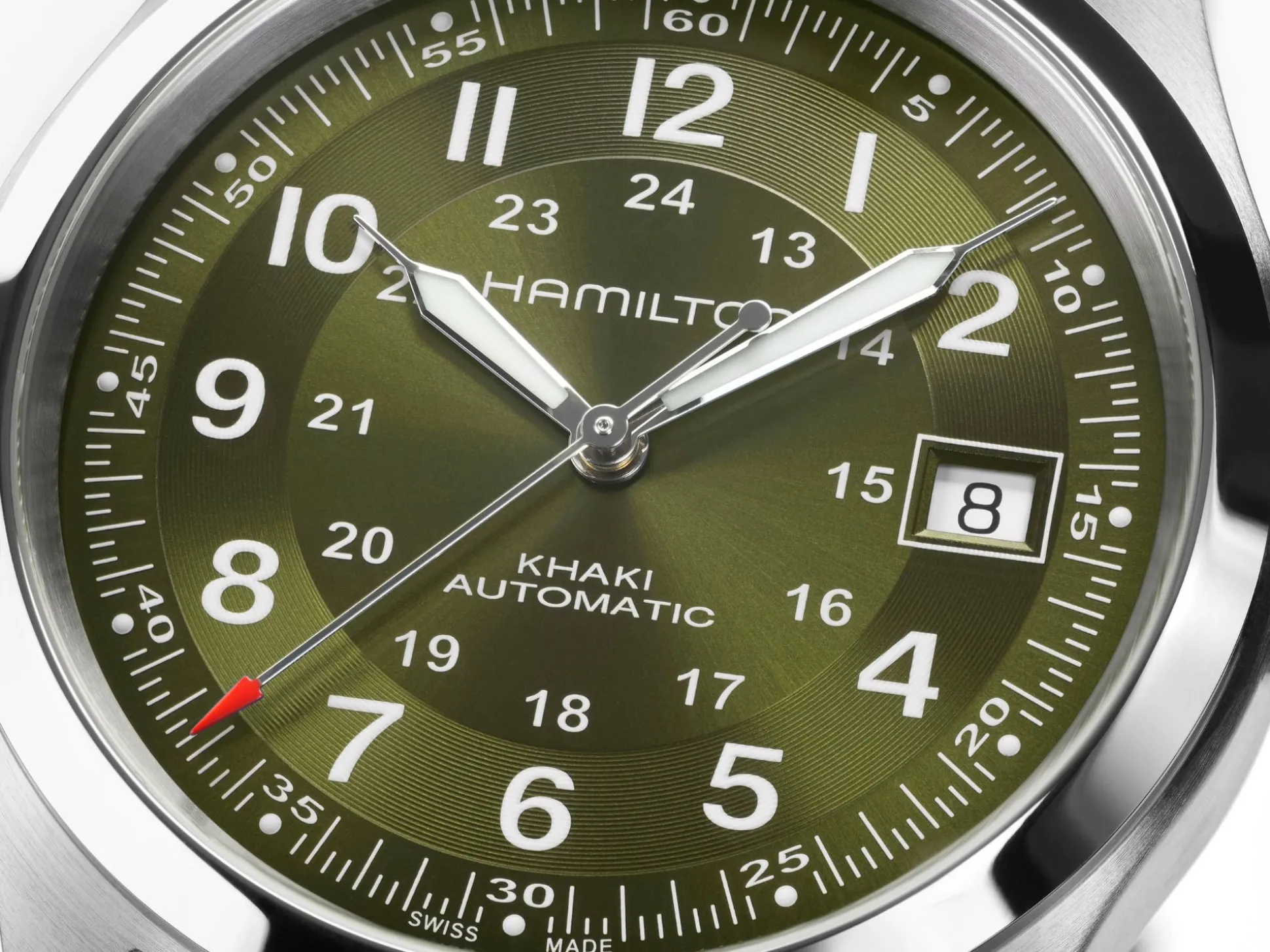 Khaki Field Auto 38 mm