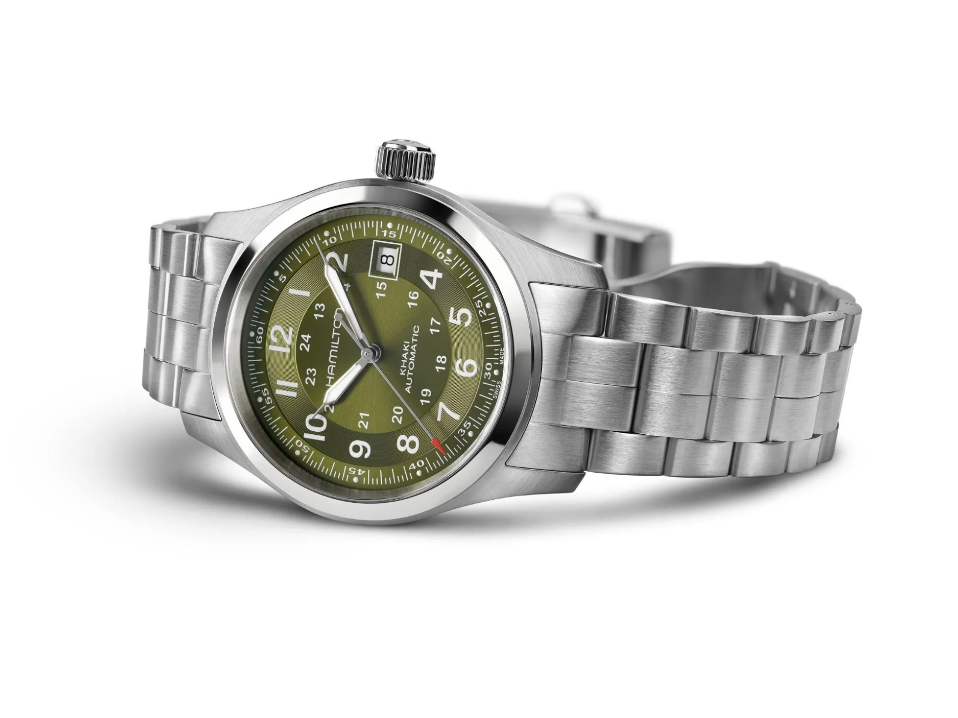 Khaki Field Auto 38 mm