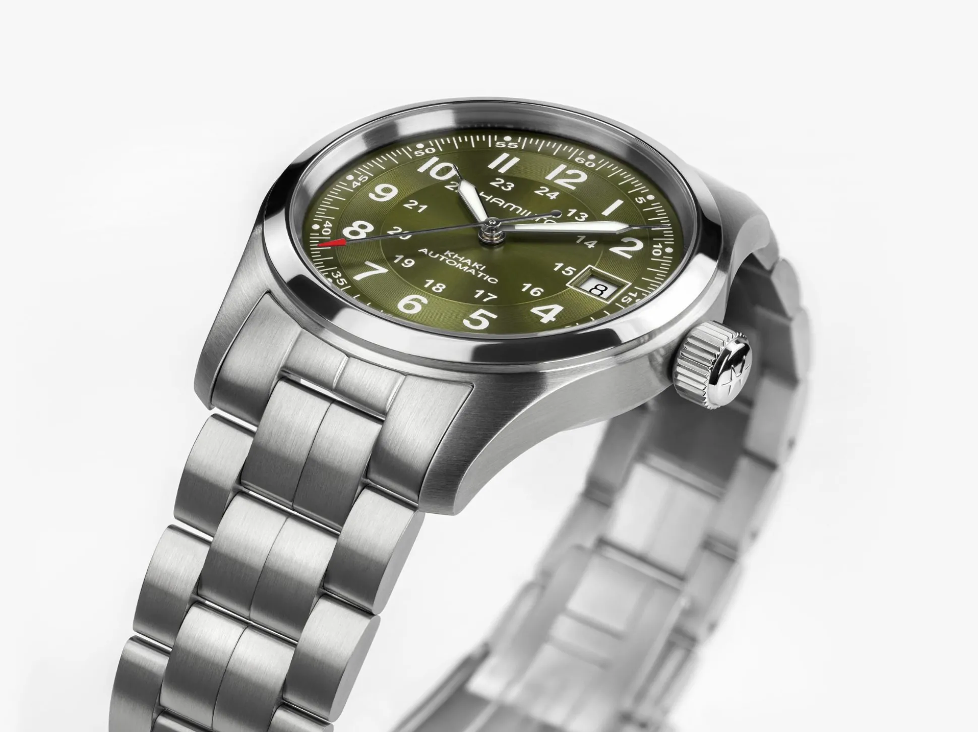 Khaki Field Auto 38 mm
