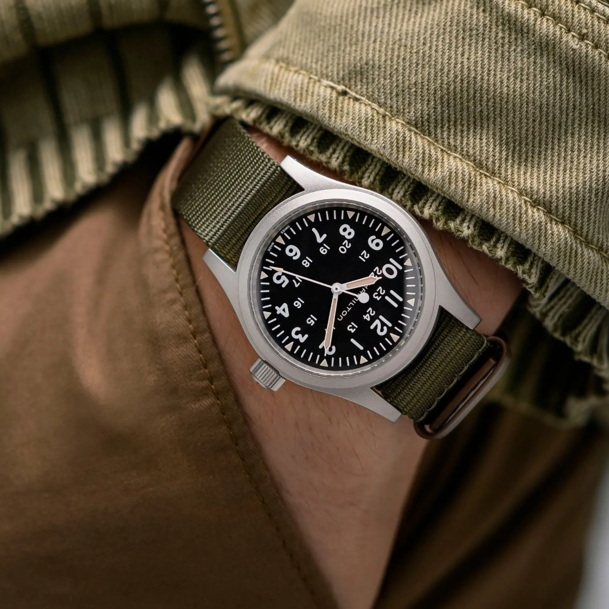 Khaki Field Green NATO Strap 20MM standard