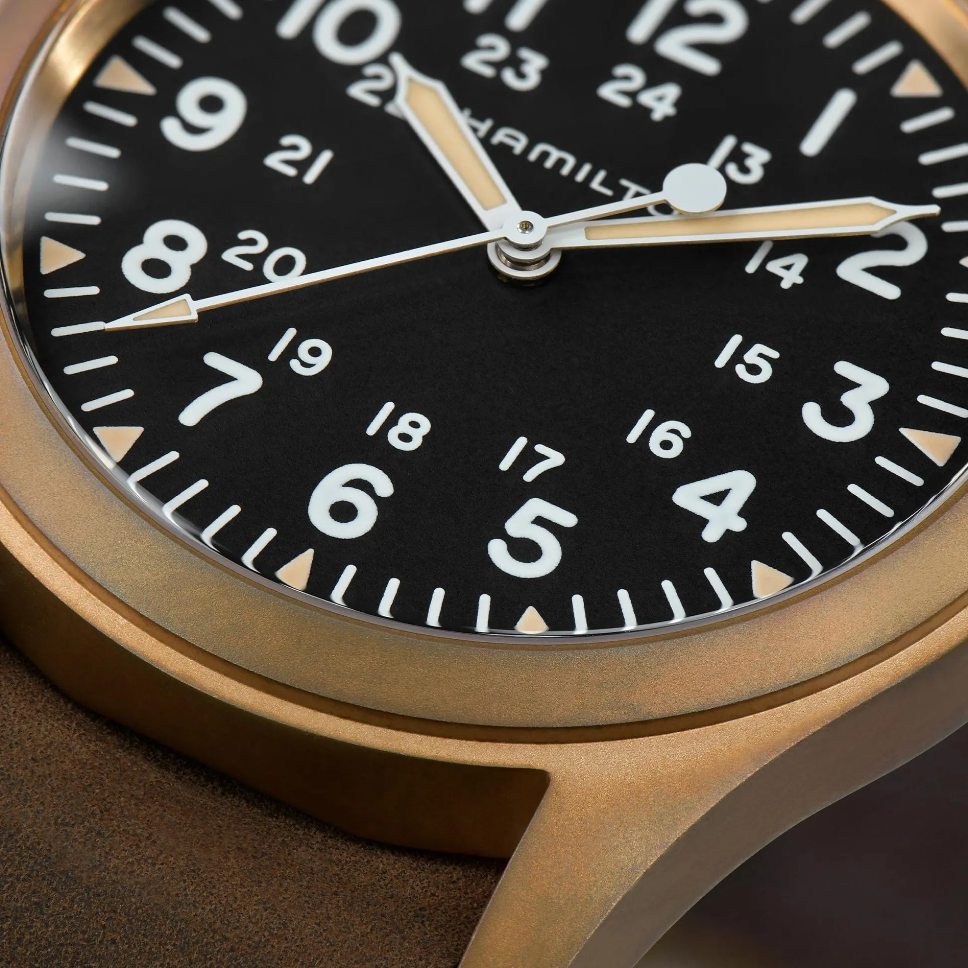 Khaki Field Mechanical Bronze