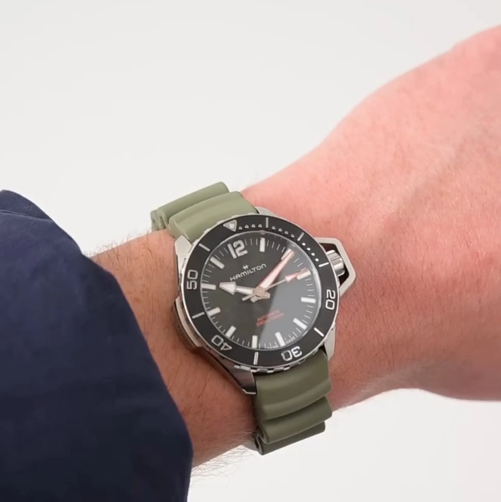 Khaki Navy Frogman Auto