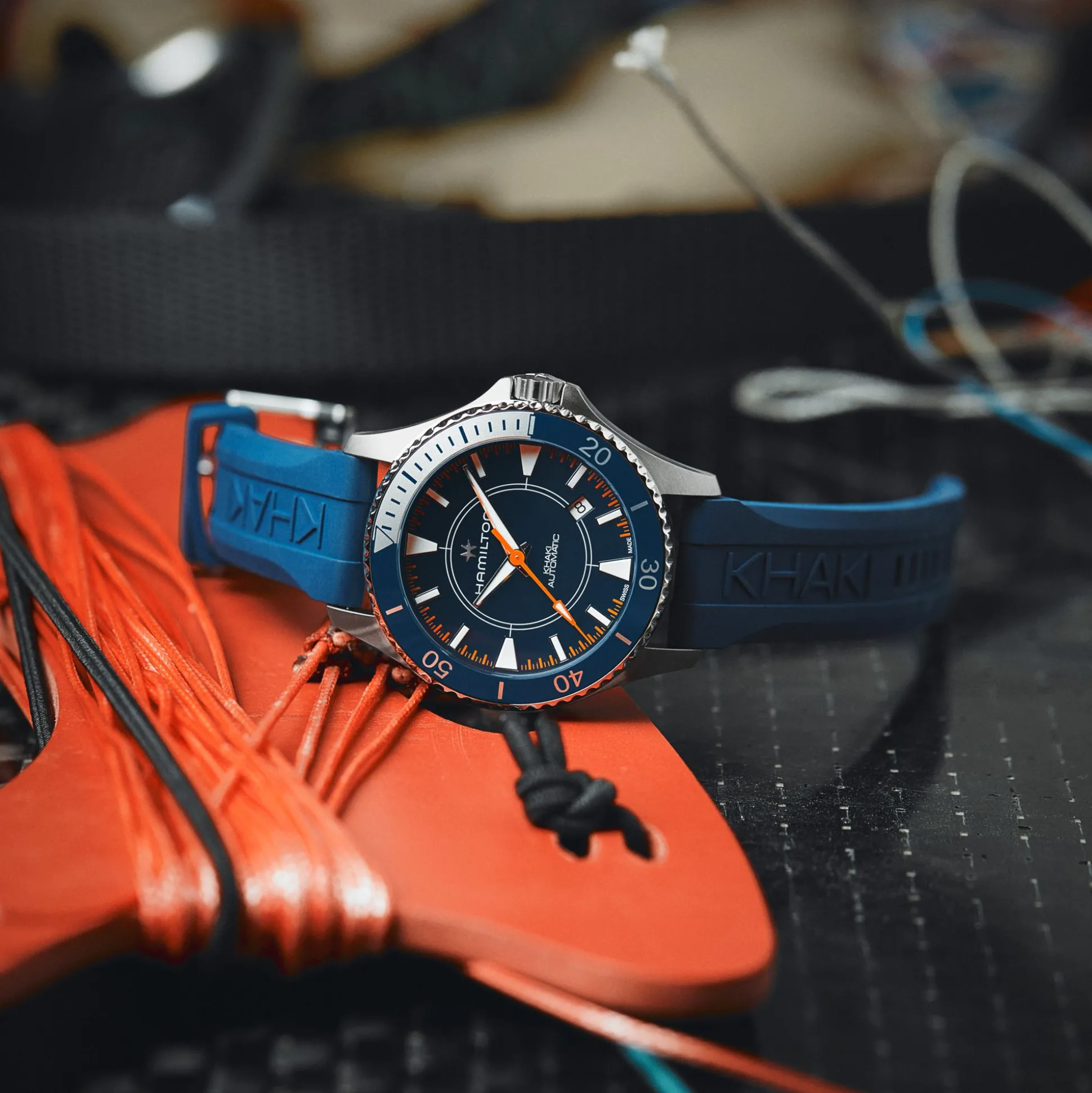 Khaki Navy Scuba Auto Syroco Special Edition