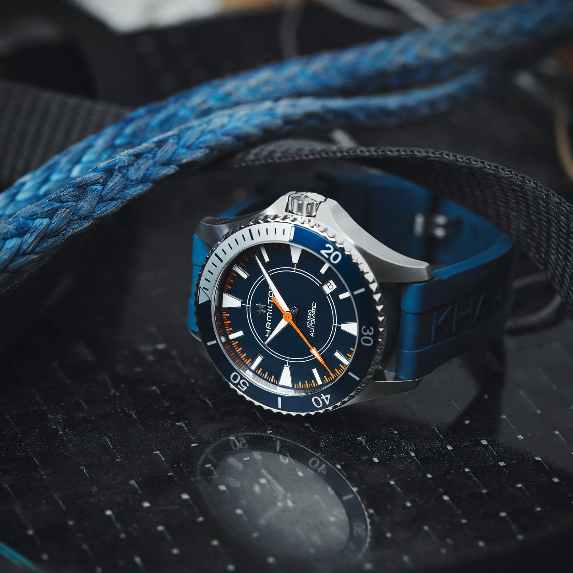 Khaki Navy Scuba Auto Syroco Special Edition
